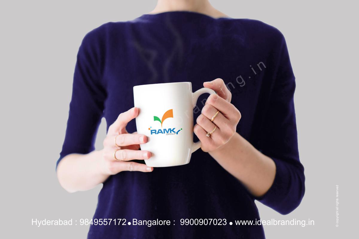 group infra logo design hyderbad construction branding india -Ramky12